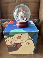 Coalport Snowman Snow globe Hold on Tight