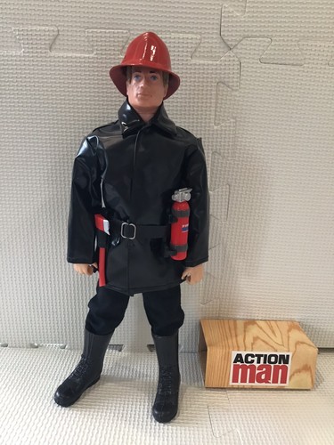 Action man firefighter - man,