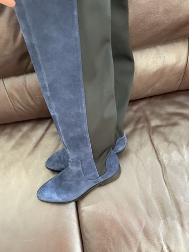Clarks boots dark navy over - ,