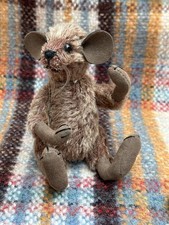 OOAK Collectors  Mouse by Artist designer Shirley Crann? Weighted 5 way jointed