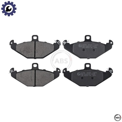 Brake pad set disc - disc,