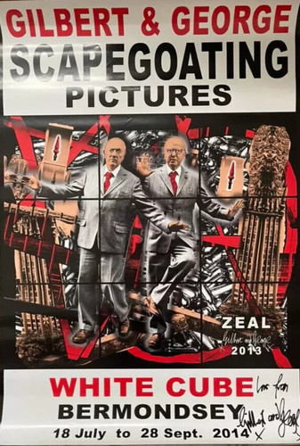 Gilbert george scapegoating - &,
