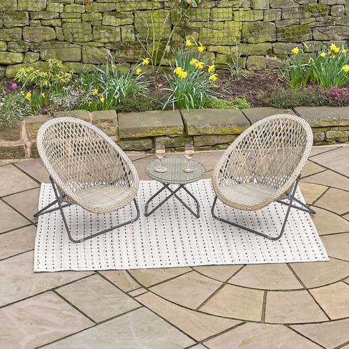 Tobs outdoor rattan bistro set - tobs,