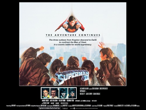 Superman 1980 uk quad - 2,