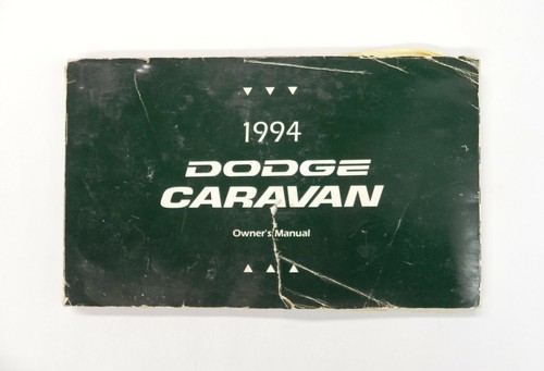 1994 dodge caravan owners - dodge,