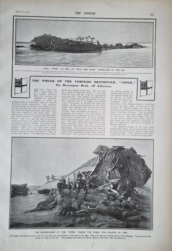 1901 print wreck - 1901, of
