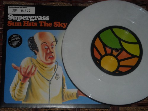 Supergrass white vinyl - supergrass, 7"