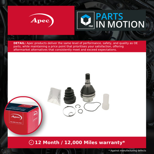 Joint fits vauxhall - cv,
