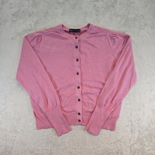 Cardigan womens 14 pink - cardigan,
