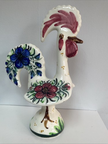 Portuguese ceramic rooster - ceramic,