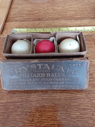 Vintage crystalate billiard - crystalate,