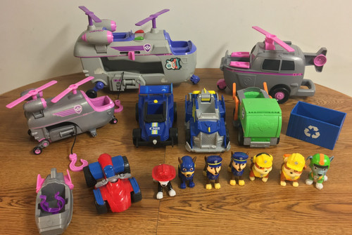 Lot paw patrol vehicles - lot, 8