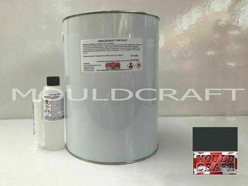 Deep grey topcoat flocoat 5kg - grey,