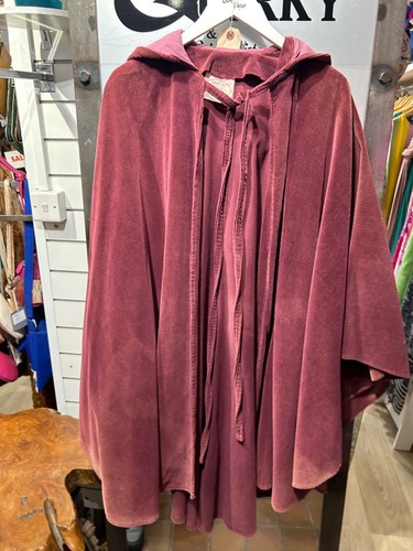Burgundy laura ashley cape