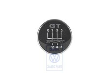 VW Golf MK6 GT Sport 6 Speed Gear Knob Face Badge Cap Genuine New OEM VW Part