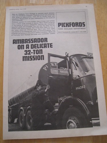 Pickfords tank haulage - pickfords,
