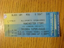 2002 ticket ice hockey - ice,