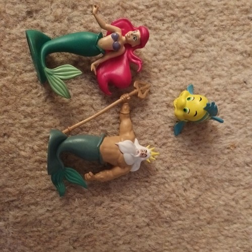 The little mermaid figures - little,