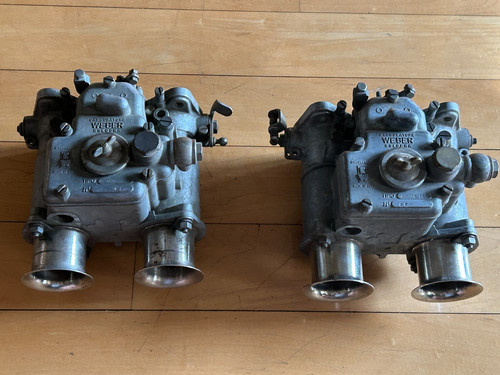 Weber dcoe carburetors - 40,