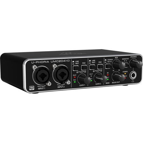 Behringer phoria umc204hd - behringer,