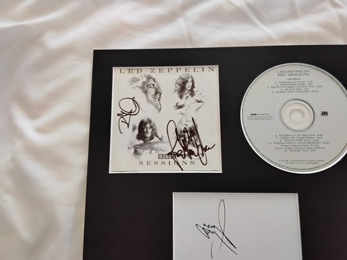 Signed led zeppelin - led, robert