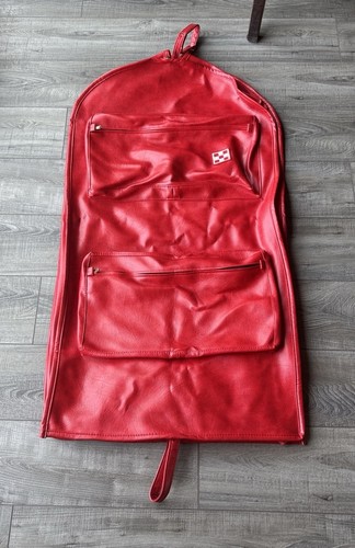Vintage red faux leather - vintage,