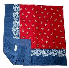 Gideon Oberson Designer Bandeau Print Pareo Swim Cover Up Size OS 54x57