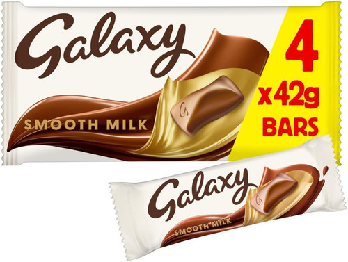 Galaxy chocolate bars smooth - bars,,