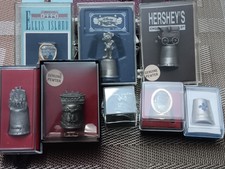 Vintage Lot of 8 Pewter Mix