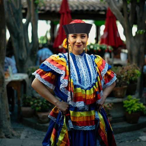 Chinese style ponytail hat - ,
