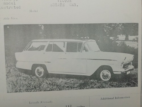 Vauxhall victor estate car - vauxhall,