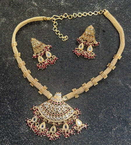 Indian jewellery necklace - necklace, and