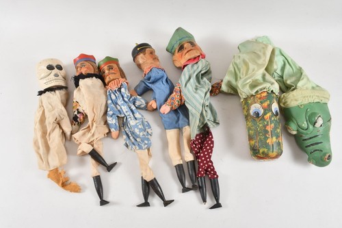 Puppet wooden heads - 6, /