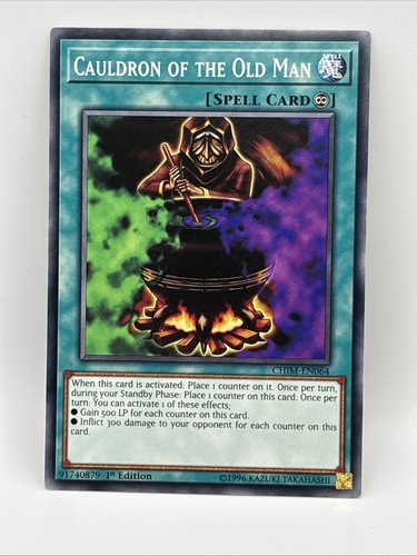 Cauldron the old man - of,