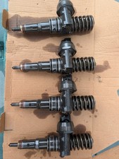 VW 1.9 TDI BMM Bosch Fuel Injectors 0414720312 Set of 4