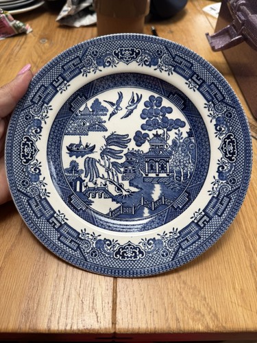 Churchill willow pattern - churchill,
