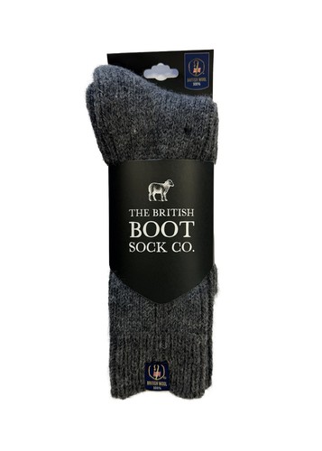 100 british wool boot socks - 100%,