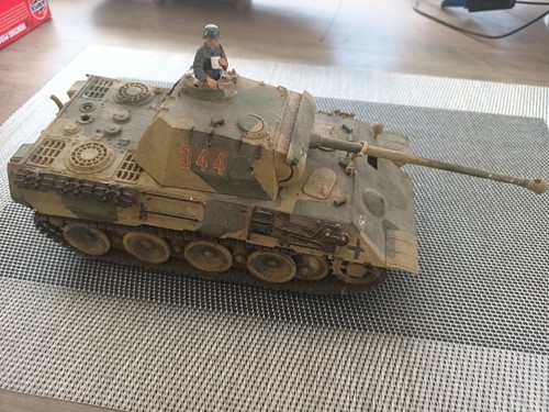 Tamiya mokei panther tank - mokei,