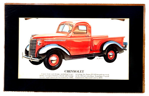 Chevrolet 1939 2 - 1/2, ton