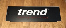 TREND “trend routing technology” Acrylic Shop Sign Man Cave Home Van Garage Shed