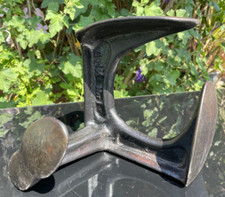 Antique Cobblers Last Cast Iron Vintage Anvil Door Stop Shoe Repairs 3.3kg AJK