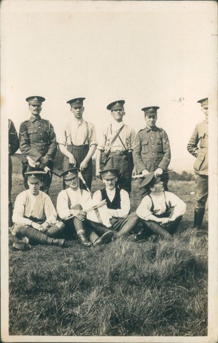 Ww1 postcard 5th - 5th, lancashire