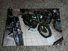 OLD VINTAGE MOTORCYCLE PICTURE
