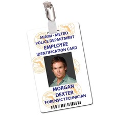Dexter Cosplay ID Card