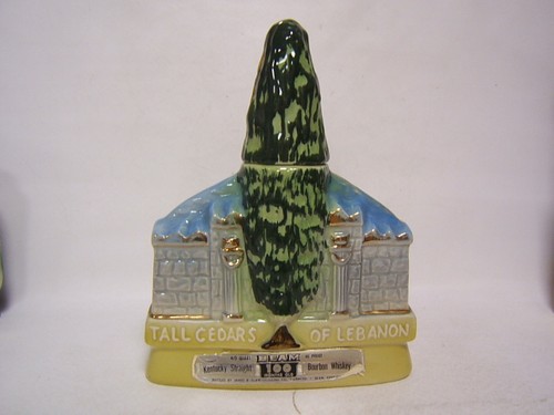 Jim beam decanter tall - jim,