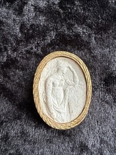 antique grand tour plaster cameo