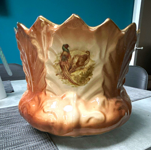 Staunton pottery ceramic vase - staunton,