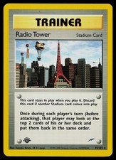 Pokemon Card - Radio Tower Neo