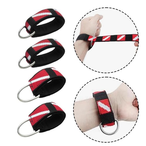 Scuba diving wrist straps - 2x,