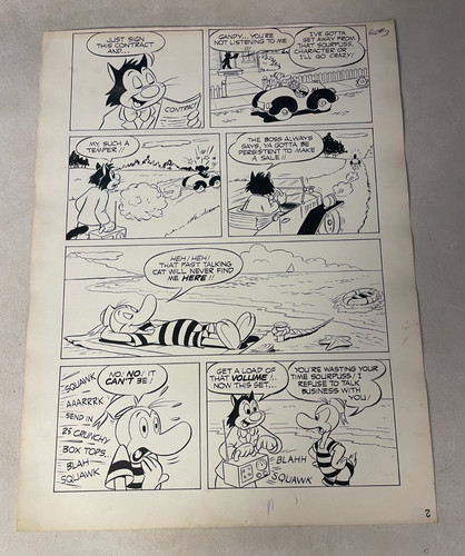 Gandy goose comic book - goose,